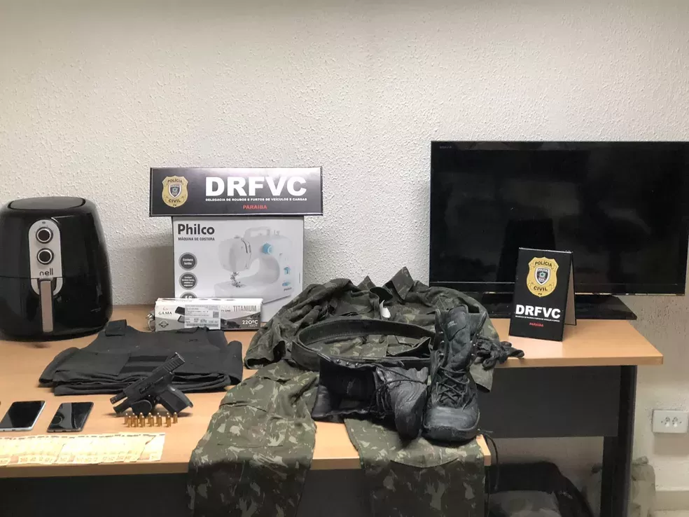 Suspeito de mais de 30 assaltos a caminhões de carga é preso em João Pessoa