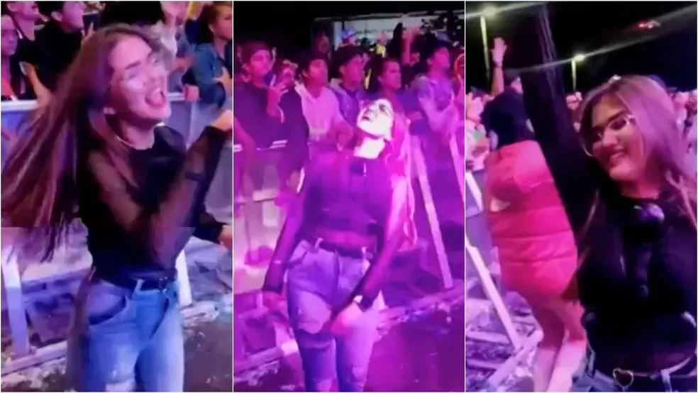 Aluna surda dança no ritmo da música no Rock in Rio com ajuda de protótipo que capta vibrações