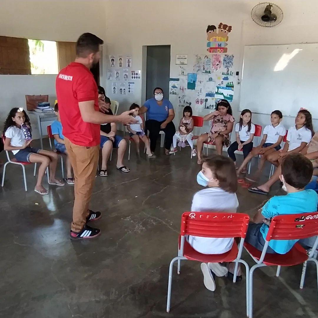 Core Resgate realiza ação sobre primeiros socorros, prevenções a acidentes e combate ao Bullying em escola de Apodi