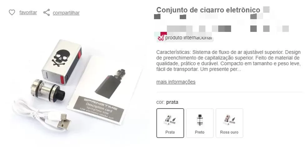 Decon Ceará autua rede de lojas por venda de vapes; multa é de até R$ 15 milhões