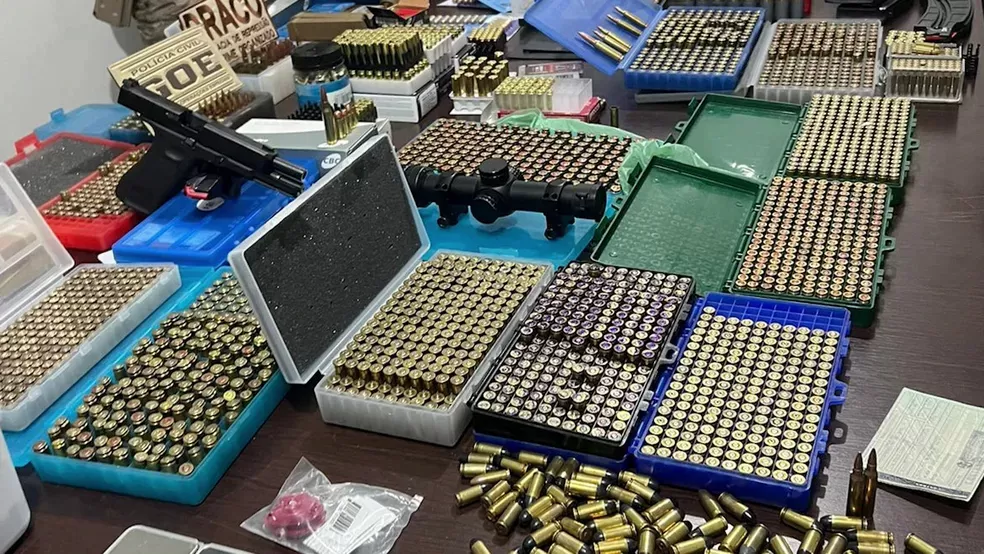 Homem com registro de CAC é preso suspeito de alugar e emprestar armas para assaltantes de banco na PB