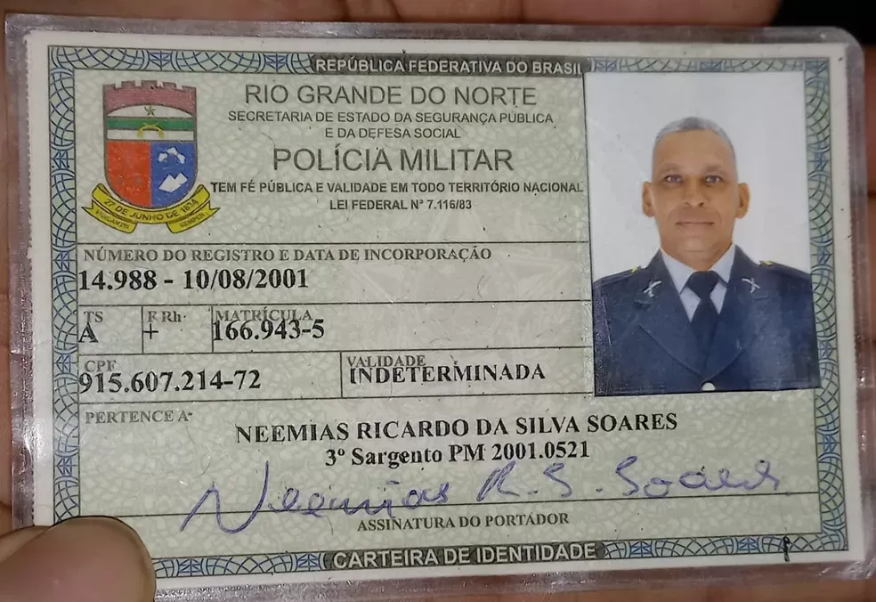 Policial militar é encontrado morto com mãos amarradas e tiros na cabeça na Zona Norte de Natal