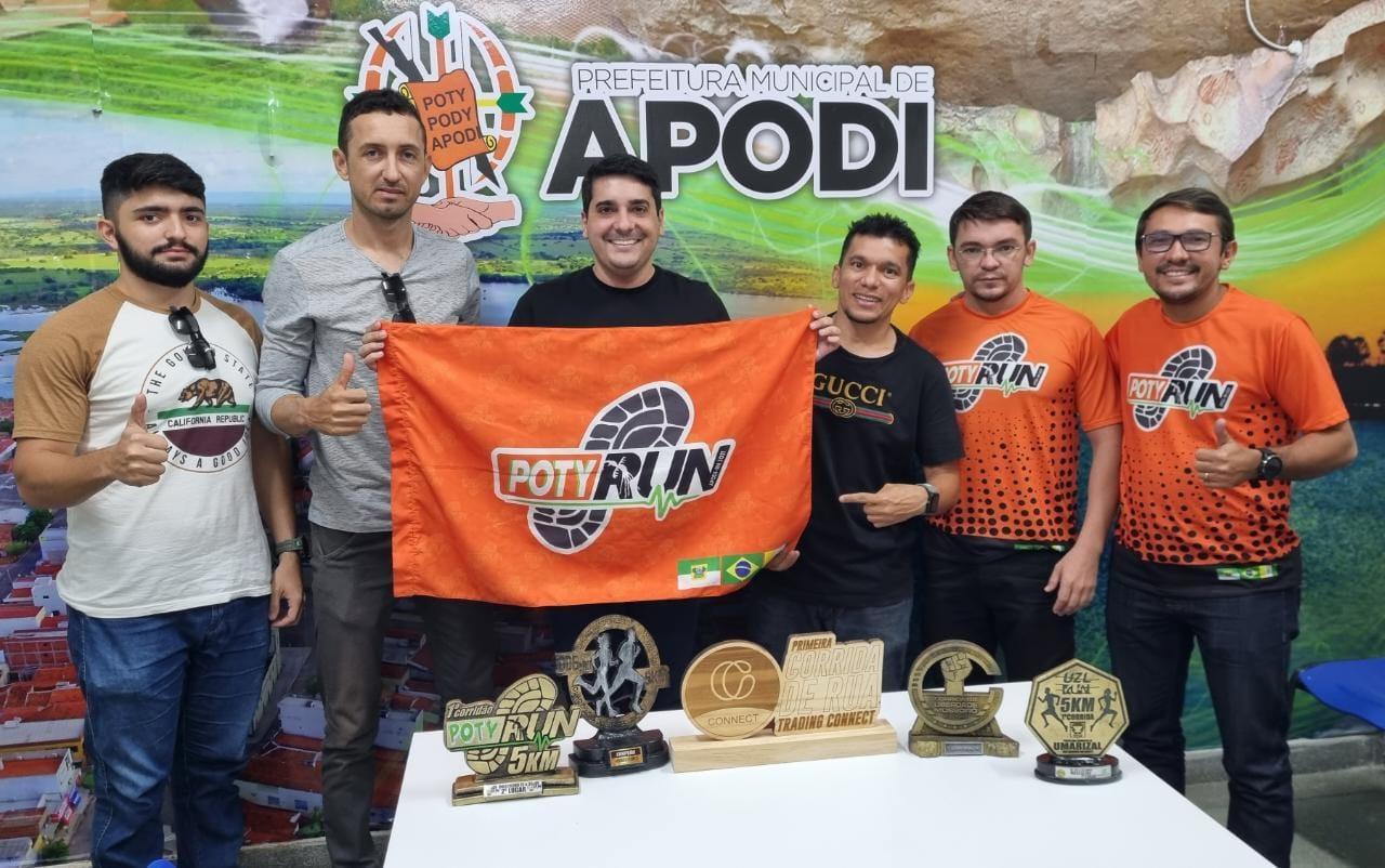 Equipe de corrida apodiense Poty Run participará da Meia Maratona Internacional de João Pessoa com apoio da Prefeitura de Apodi