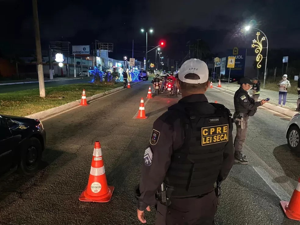 Operação Lei Seca prende 5 pessoas por direção sob efeito de álcool na Zona Sul de Natal