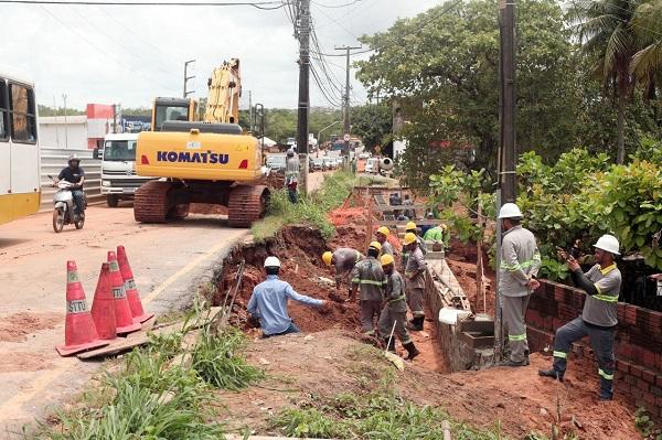 Acesso à Felizardo Moura será exclusivo para transporte público durante obra de reparo