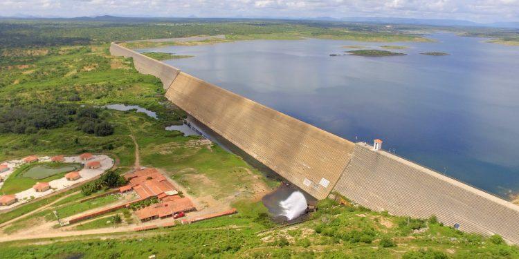 Barragem de Santa Cruz em Apodi atinge mais de 51% de sua capacidade
