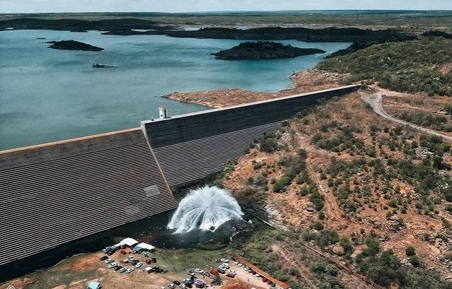 Barragem de Santa Cruz em Apodi aumentou 6% do seu nível em 2 dias