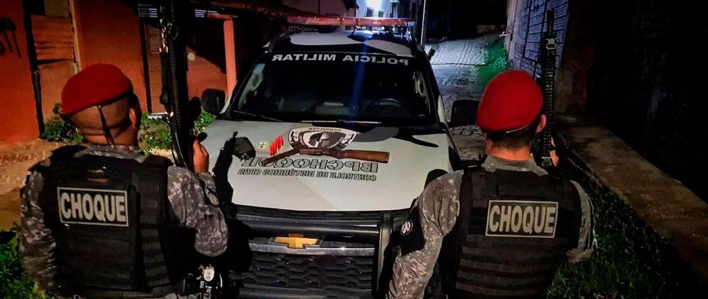 Força Tarefa de Segurança Pública no Combate aos ataques criminosos em Mossoró prende suspeito e apreende escopeta 12 e munições