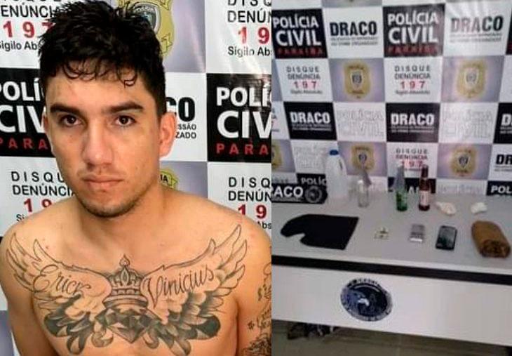 Suspeito de ordenar ataques criminosos na região do Seridó é preso em operação da Polícia Civil no estado da Paraíba