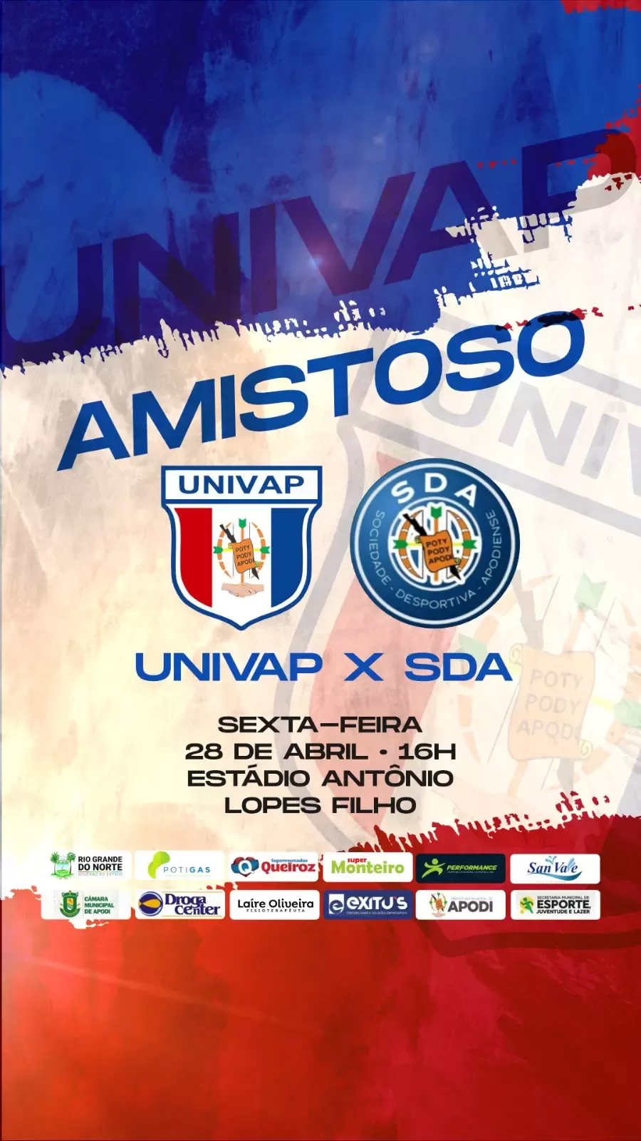 Amistoso entre UNIVAP e SDA desta Sexta(28) foi cancelado