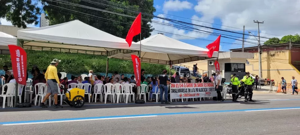Servidores da Saúde entram em greve no Rio Grande do Norte