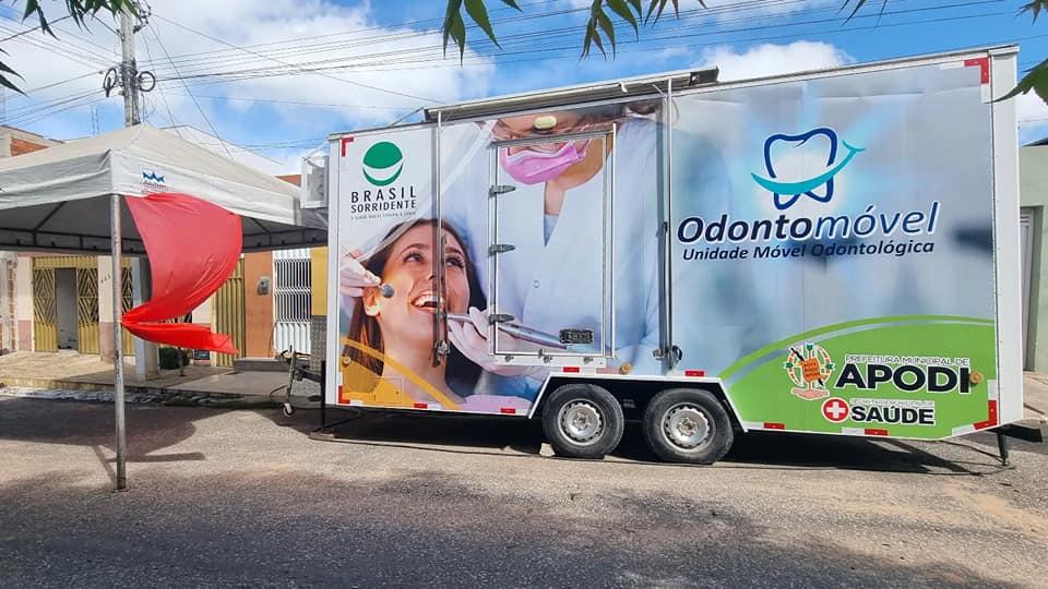 Odontomóvel fará atendimentos na Sede do GASPEC até 12 de maio em Apodi