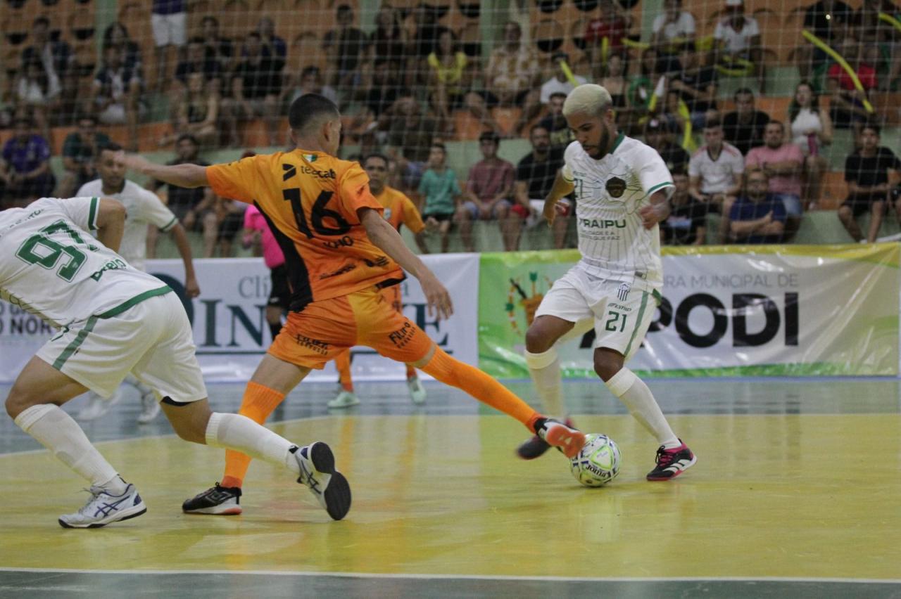 Apodi Futsal vence Traipu de Alagoas em partida realizada neste Sábado(10) e aproxima-se das quartas de final