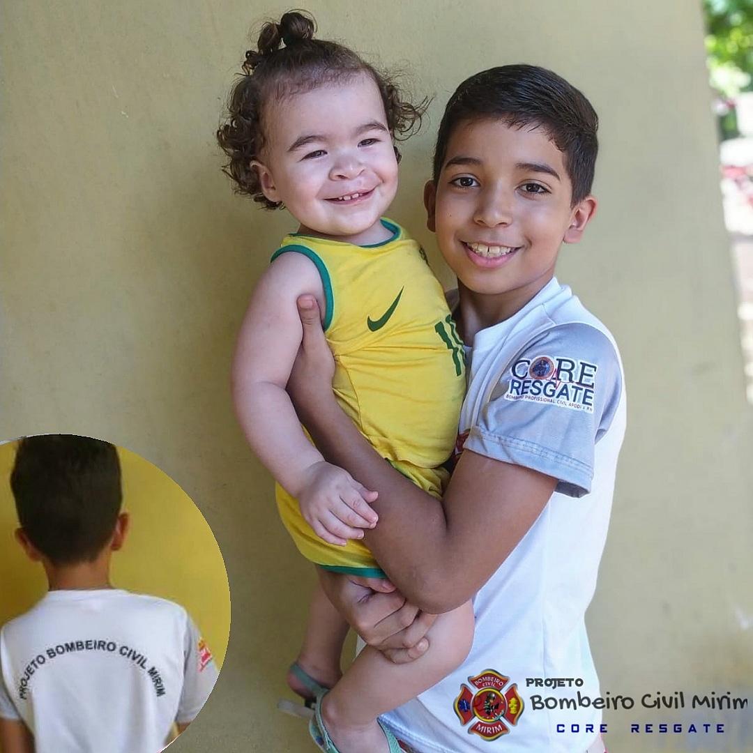 Criança salva bebê engasgada na zona rural de Apodi com técnicas aprendidas em projeto de bombeiros