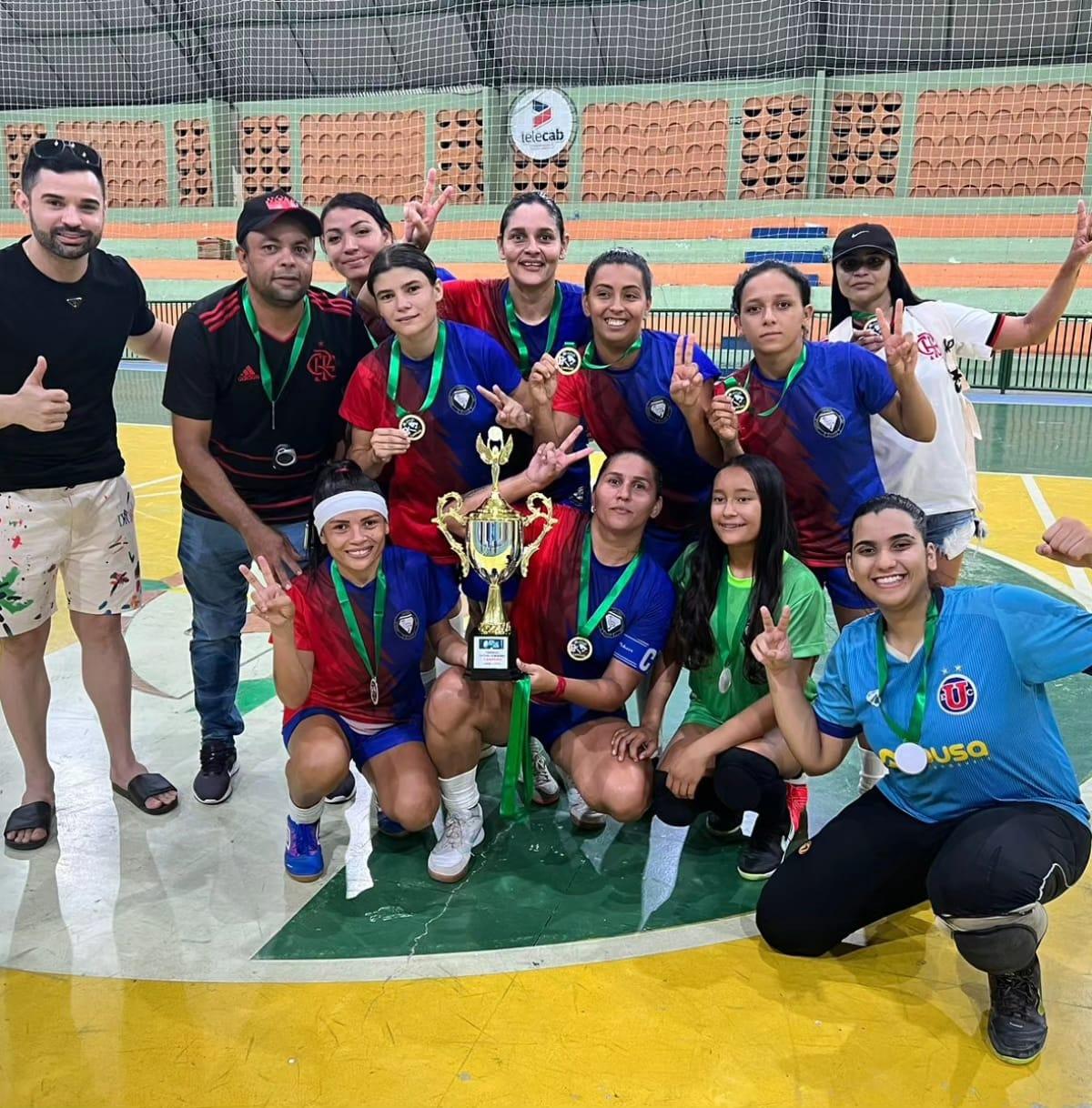 Prefeitura de Apodi realiza abertura de Competição de Futebol de Sete e Futsal Feminino