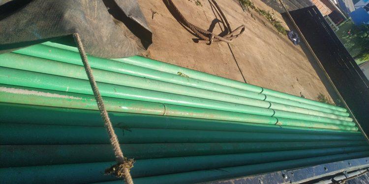 Quatro homens são presos tentando furtar canos de base de petróleo em Serra do Mel