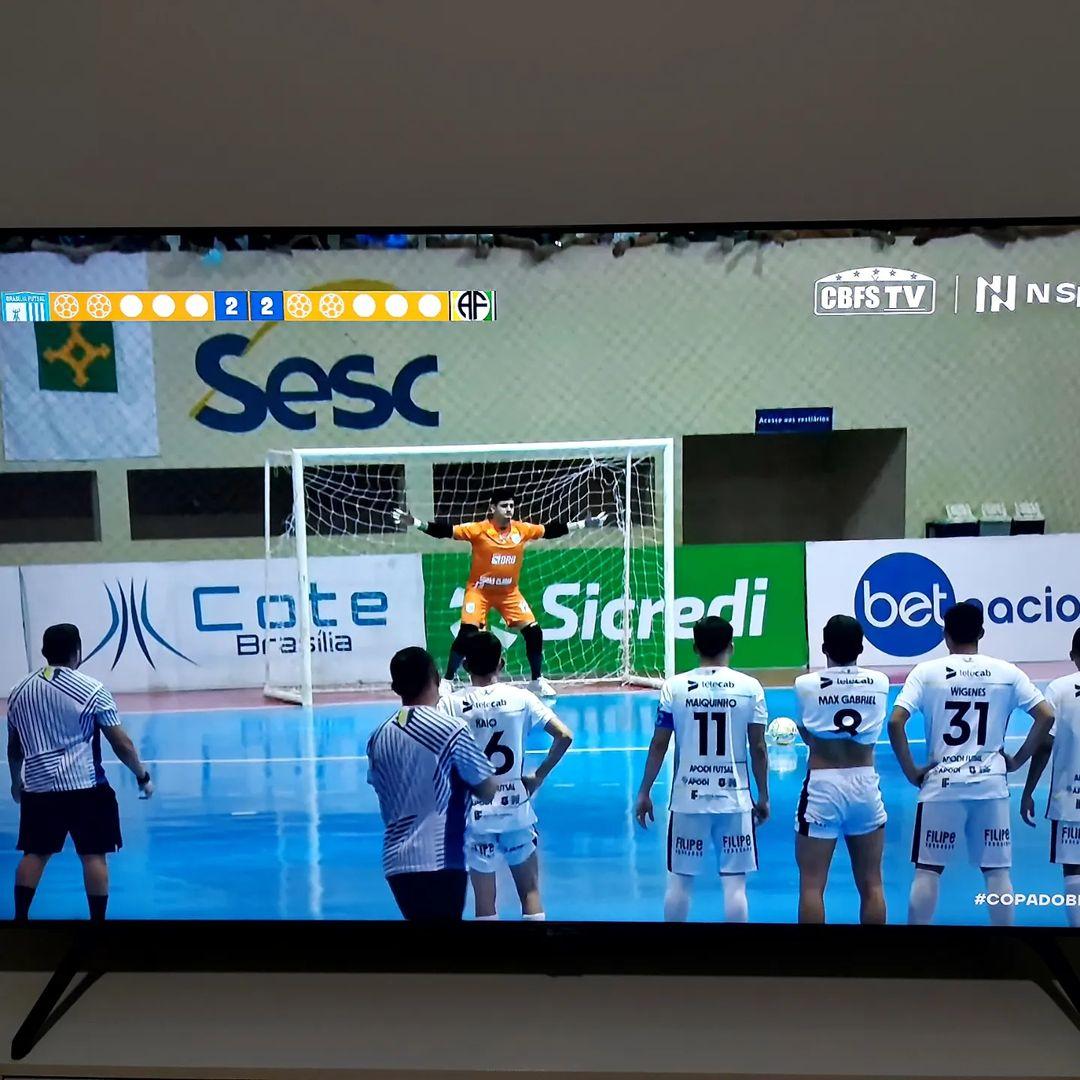 Apodi Futsal vence semifinal da Copa do Brasil Sicredi de Futsal 2023 em Brasília
