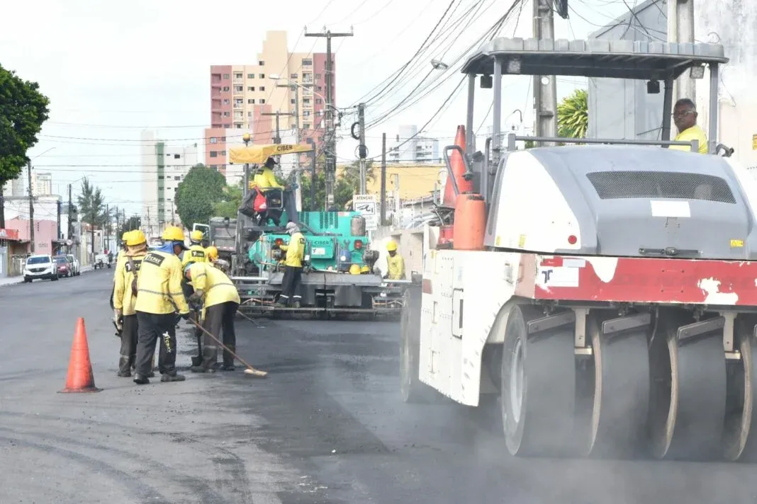 Obras do binário Jaguarari/São José alcançam 60% do cronograma estabelecido