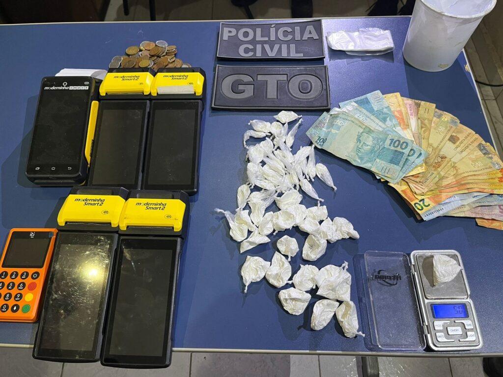 Polícia prende homem por tráfico de drogas em Felipe Guerra durante operação de carnaval