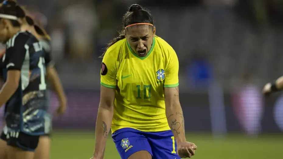Brasil goleia Argentina e avança às semifinais da Copa Ouro: 5 a 1