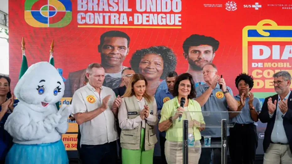 Pais não podem desperdiçar chance de vacinar contra dengue, diz Nísia