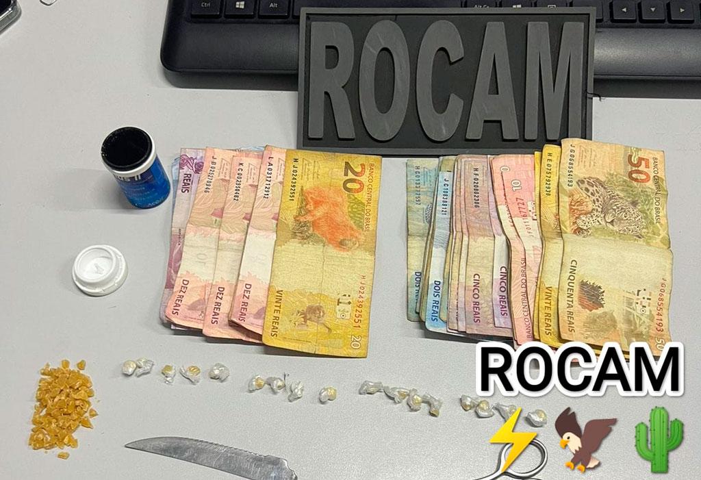 Casal é Preso por Suspeita de Tráfico de Drogas no Alto da Conceição, em Mossoró