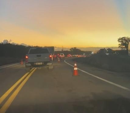 DNIT Libera Parcialmente Trecho da BR-304 em Lajes para Tráfego no Sistema Pare e Siga