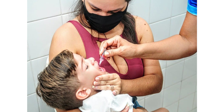 Prefeitura de Mossoró inicia campanha de vacinação contra poliomielite