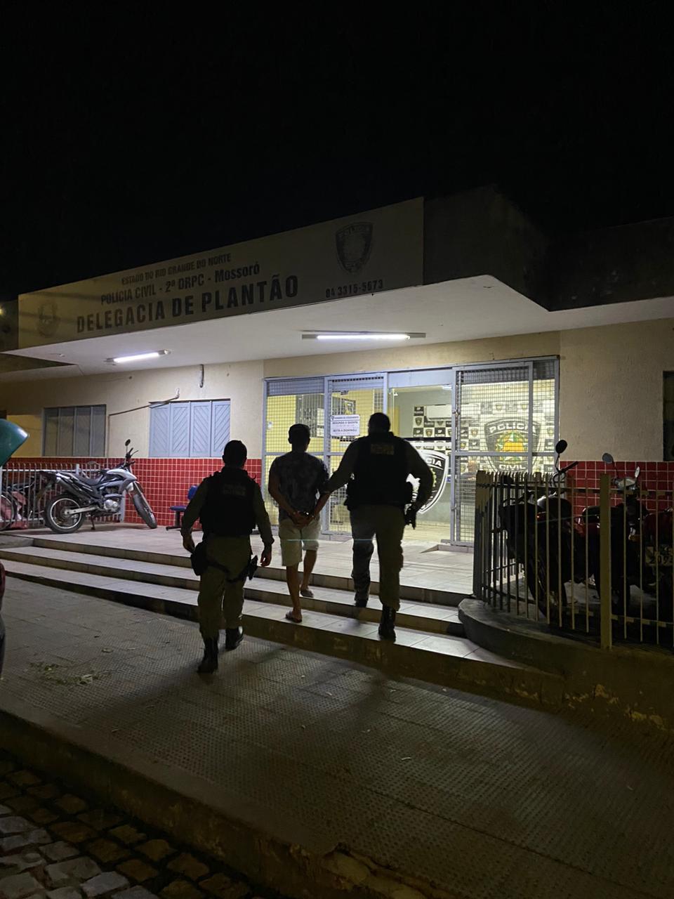 Polícia Militar cumpre mandado de prisão em Felipe Guerra nesta Quarta(29)