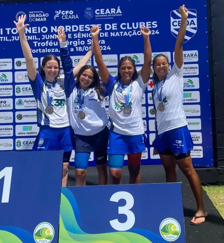 Equipe Ufersa/UERN/ADNP Brilha na Natação e Alcança Vagas no Campeonato Brasileiro