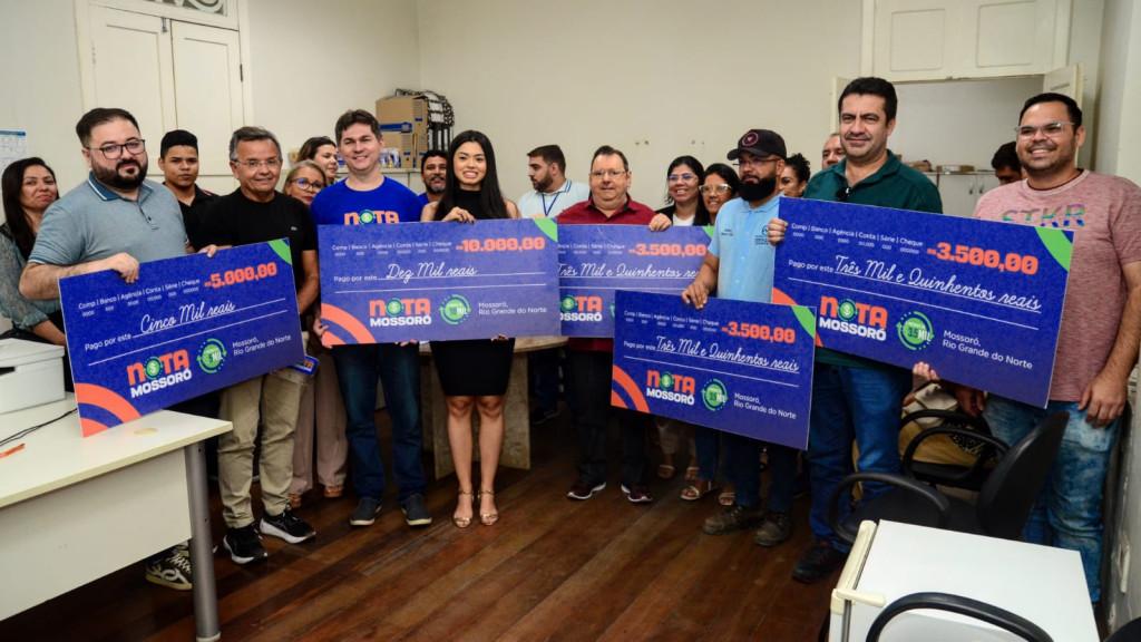 Prefeitura de Mossoró Entrega Prêmios do 7º Sorteio do Programa 