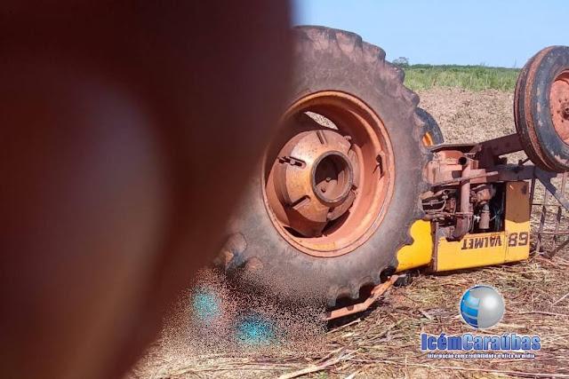 Trabalhador morre em acidente com trator na zona rural de Mossoró, nesta Quinta (27)