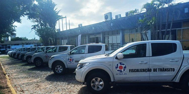 Detran-RN Reforça frota com 10 novas viaturas para operações de trânsito