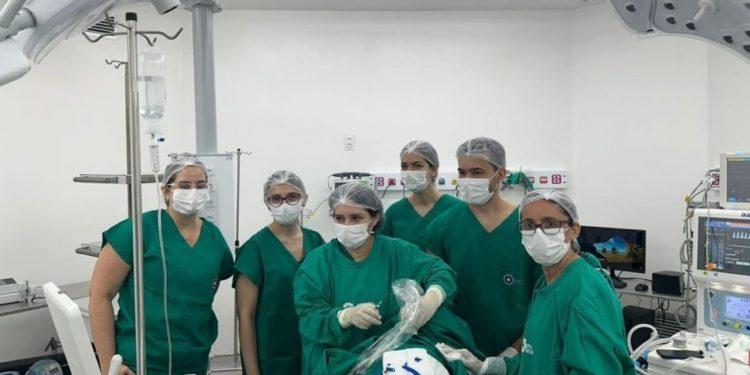 Hospital da Mulher em Mossoró realiza primeira cirurgia após transferência de leitos pediátricos