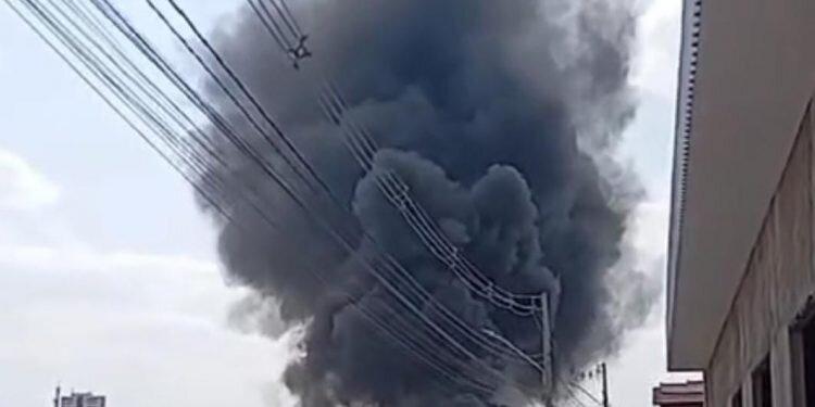 Incêndio atinge galpão de material reciclável em Mossoró neste domingo (25)