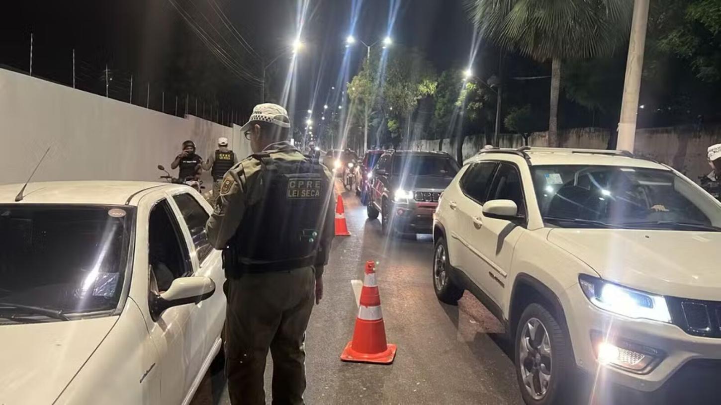 Operação Lei Seca em Mossoró autua 23 motoristas por recusa ao teste do bafômetro e flagra outros dois por embriaguez