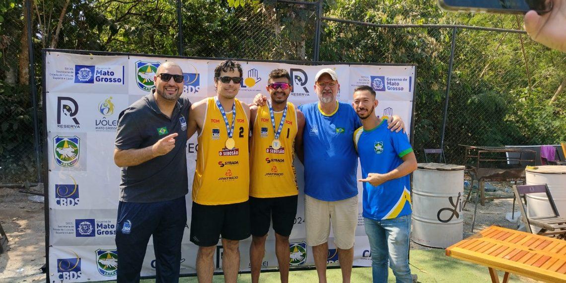 Surdoatleta Jorge Willame conquista título na segunda etapa do Circuito Nacional de Vôlei de Praia de Surdos
