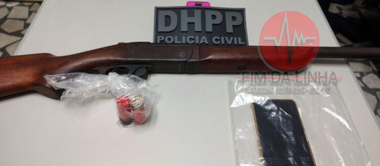 Suspeito de homicídio é flagrado com arma e confessa crime em Mossoró nesta quinta (29)