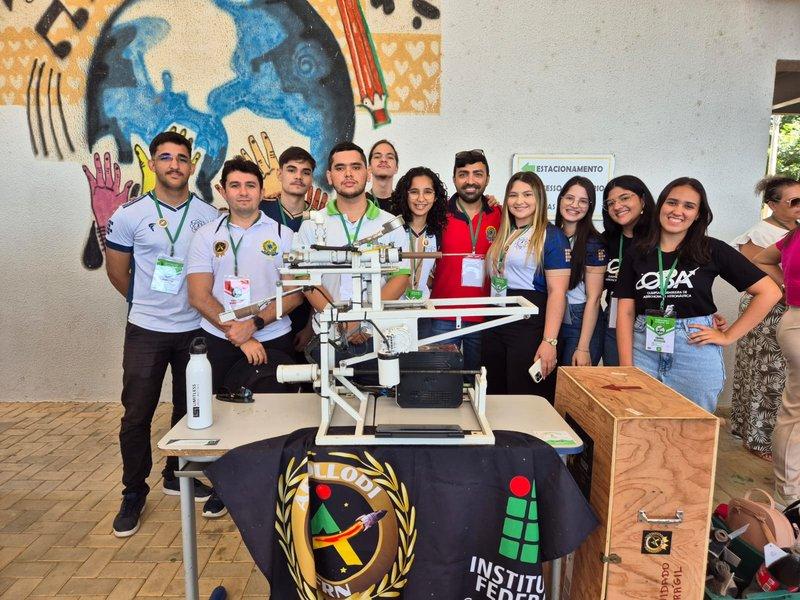 Campus Apodi conquista pódio na Jornada de Foguetes de Pereiro (CE)