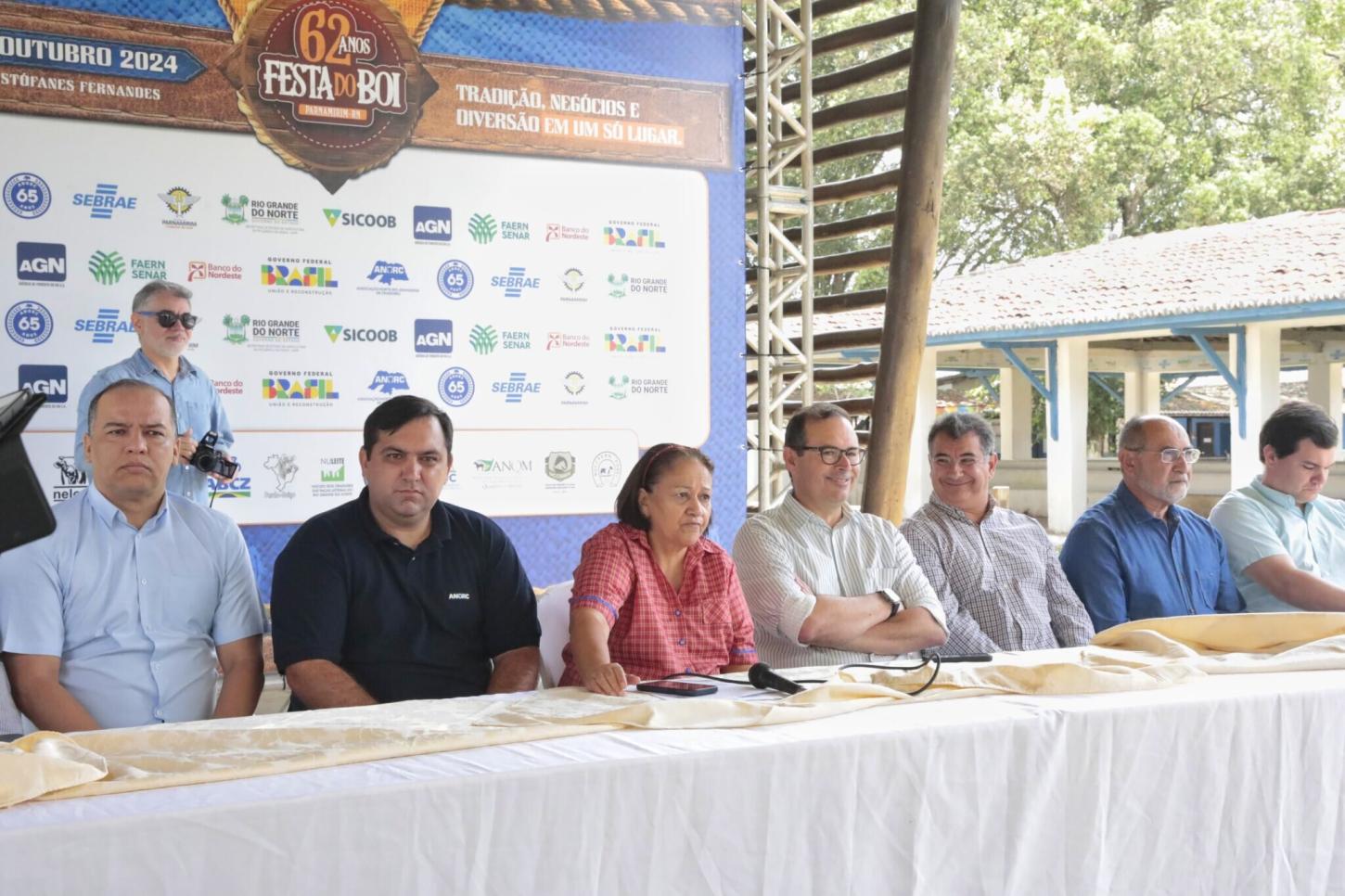 Lançada a 62ª edição da festa do boi 2024 no RN