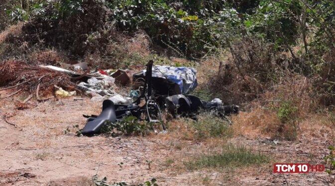 Polícia Militar localiza ponto de desmanche de motos roubadas às margens da BR-110