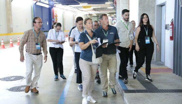Arena das dunas recebe inspeção da FIFA para sediar jogos da copa do mundo feminino 2027