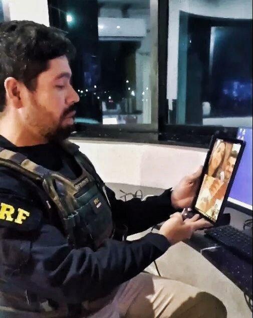 PRF auxilia no reencontro de família com homem desaparecido em Nísia Floresta neste sábado (07)