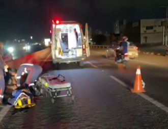Ciclista é atropelado na BR-304 em Mossoró nesta segunda (13)