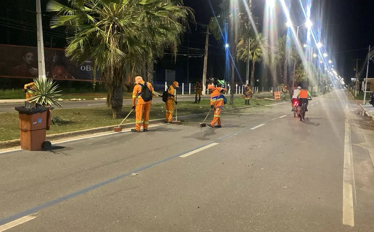 Mossoró se destaca com serviço de limpeza 24 horas