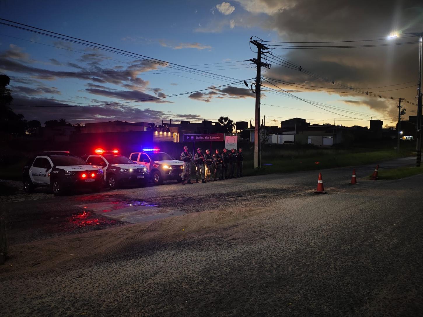 Policia Militar realiza operação nesta quinta (27) em Apodi em resposta ao aniversário de uma facção criminosa