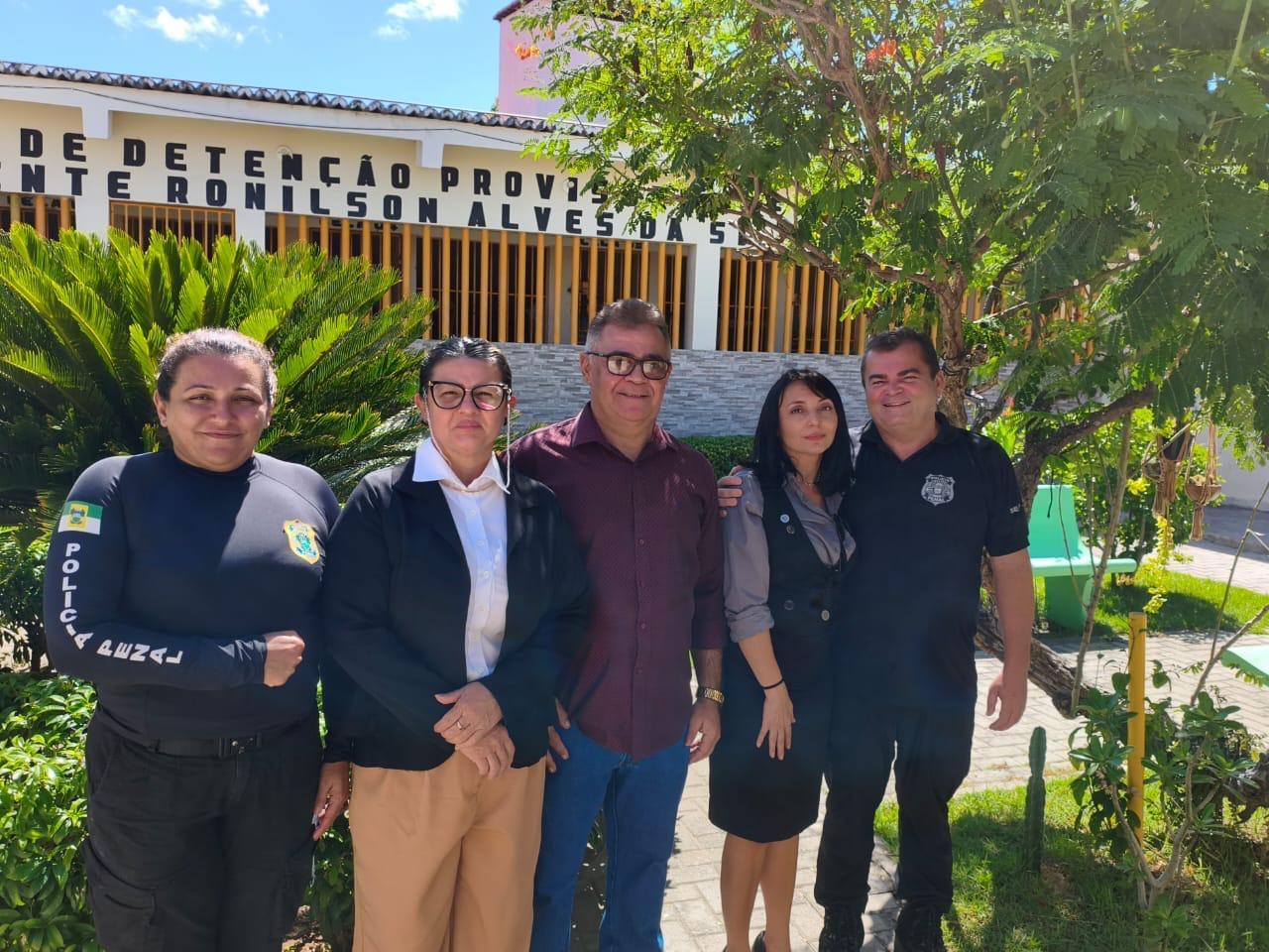 CDP de Apodi é reconhecido por boas práticas durante visita da Comissão de Direitos Humanos da OAB-Mossoró