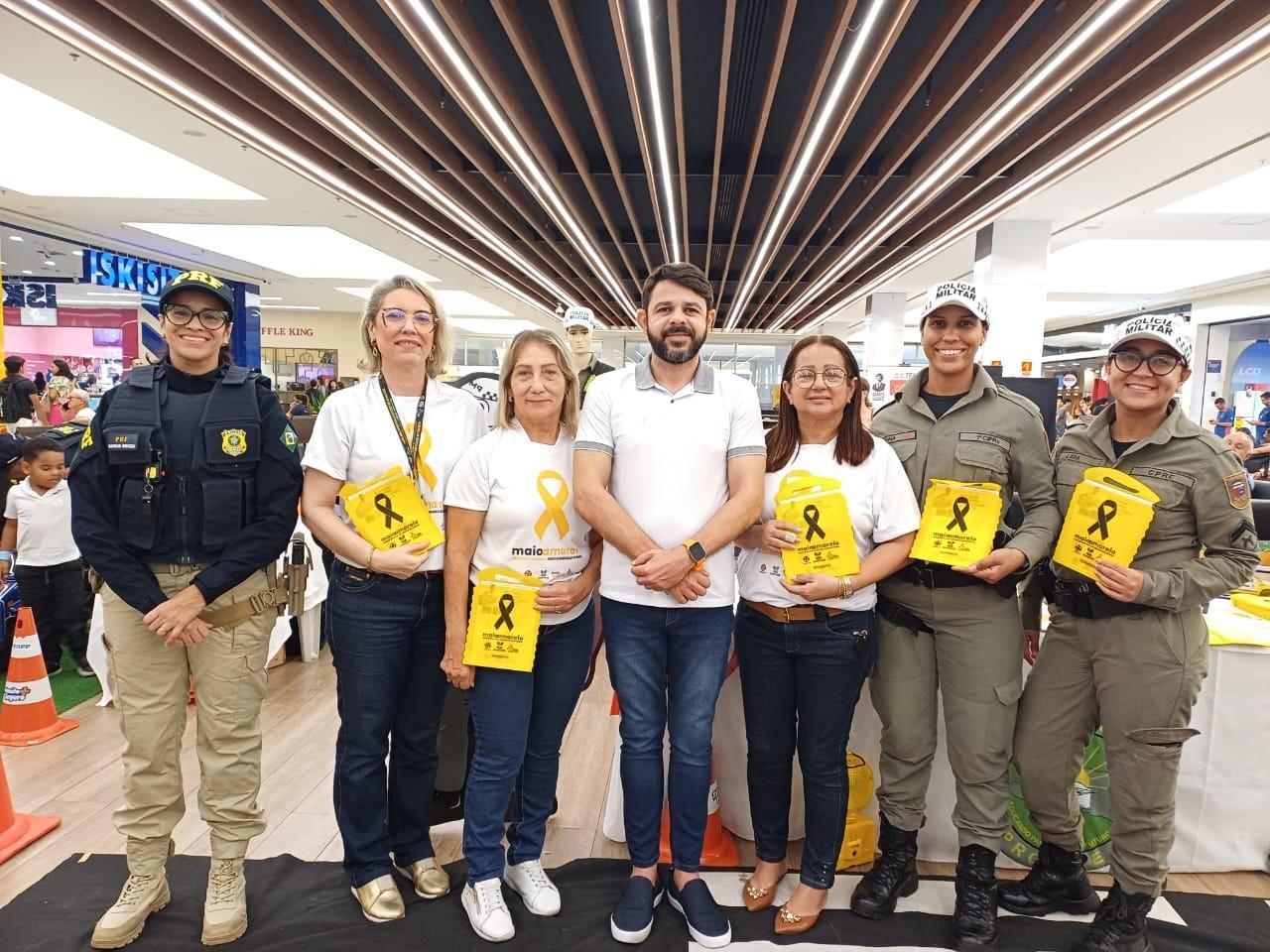 Detran/RN encerra primeira semana do Maio Amarelo com foco em educação no trânsito em diversas cidades
