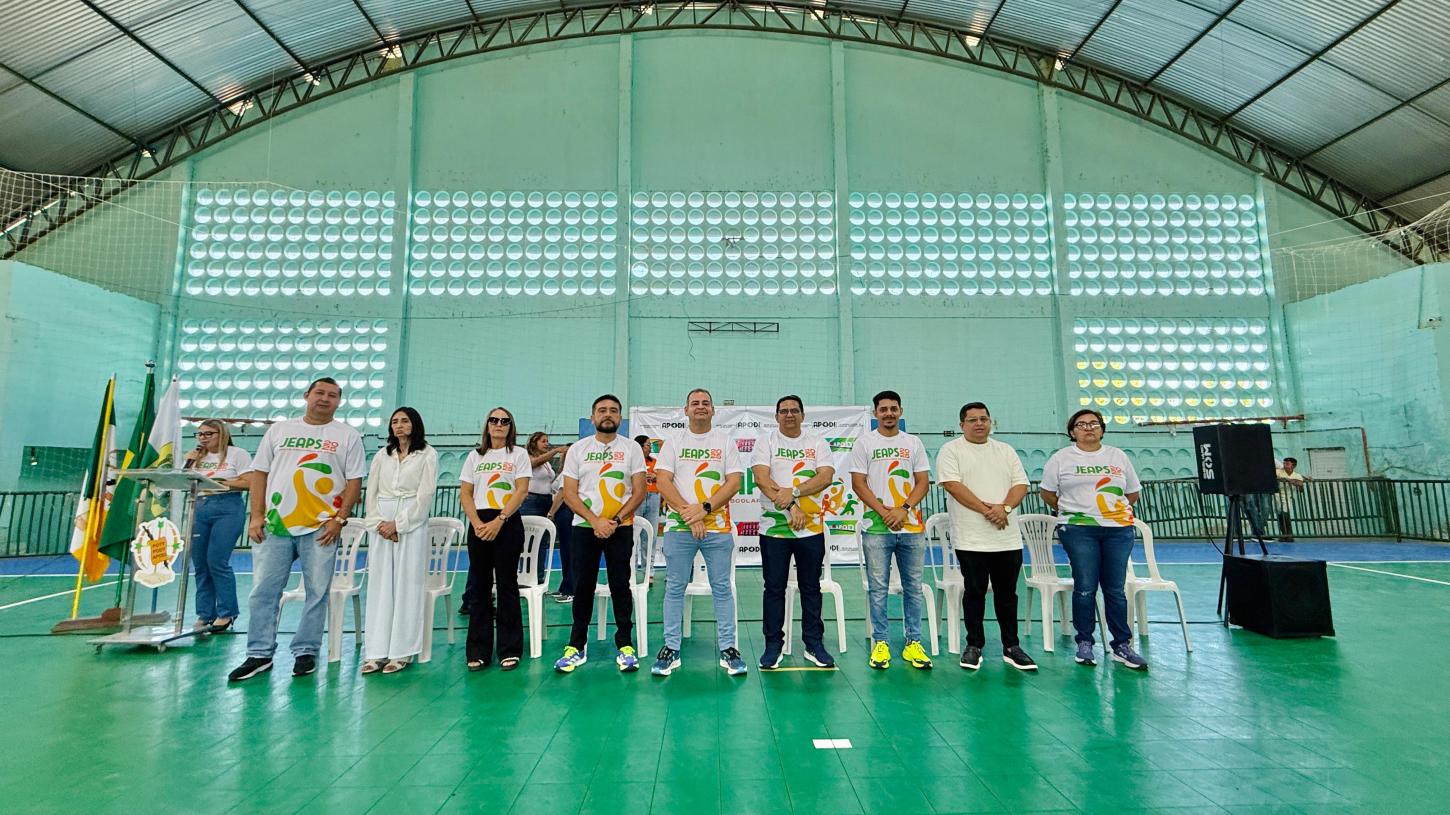 JEAPS 2025 começa com recorde de participação e clima de celebração ao esporte escolar em Apodi