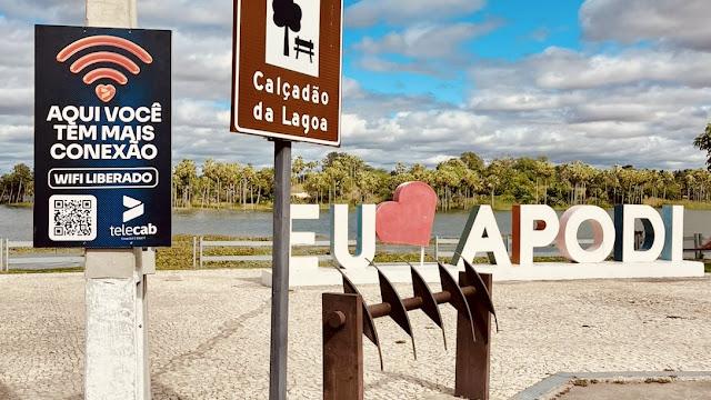 Apodi ganha internet gratuita no Calçadão e Praça da Honda com ação da TeleCab